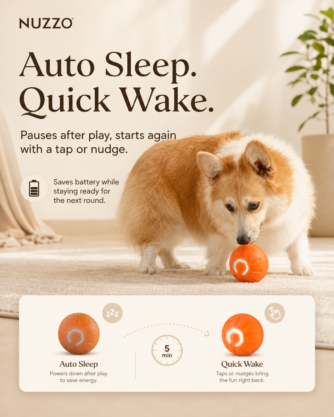 Smart Interactive Dog Ball