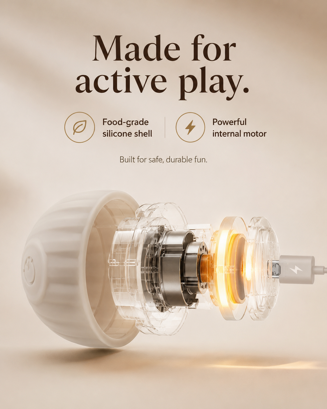 Smart Interactive Dog Ball