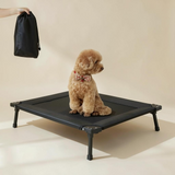 Cooling Elevated Dog Bed – Foldable Breathable Pet Cot for Small Dogs & Cats